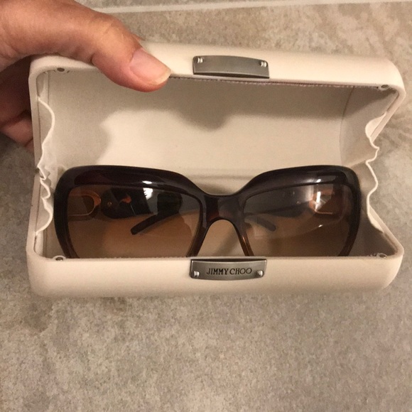 EUC Jimmy Choo Sunglasses brown ombré - Picture 7 of 7